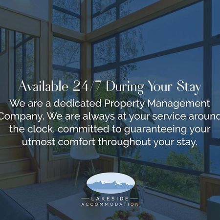 Lakeside Apartment Waimahana 1 타우포 호 외부 사진
